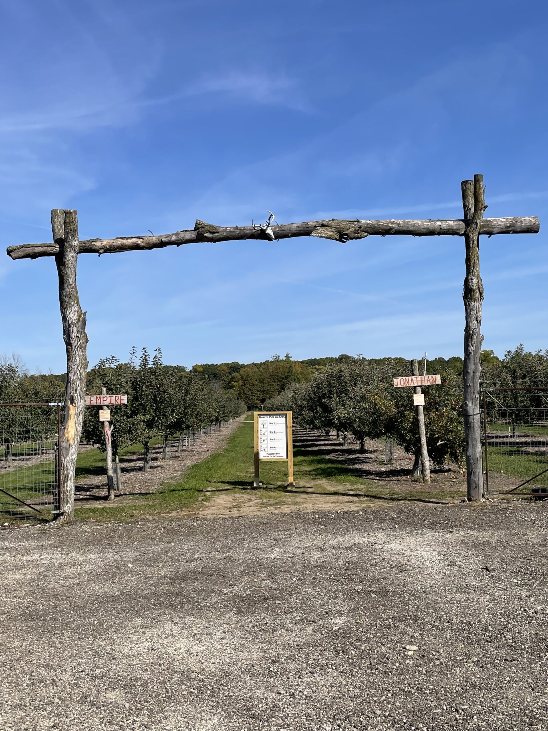 Apple Picking Entrance